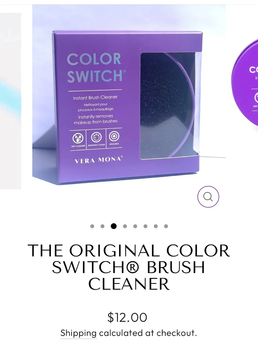 Color Switch Original Brush Cleaner - Purple